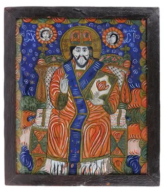 Isus Pantocrator, by Petru Tamaș