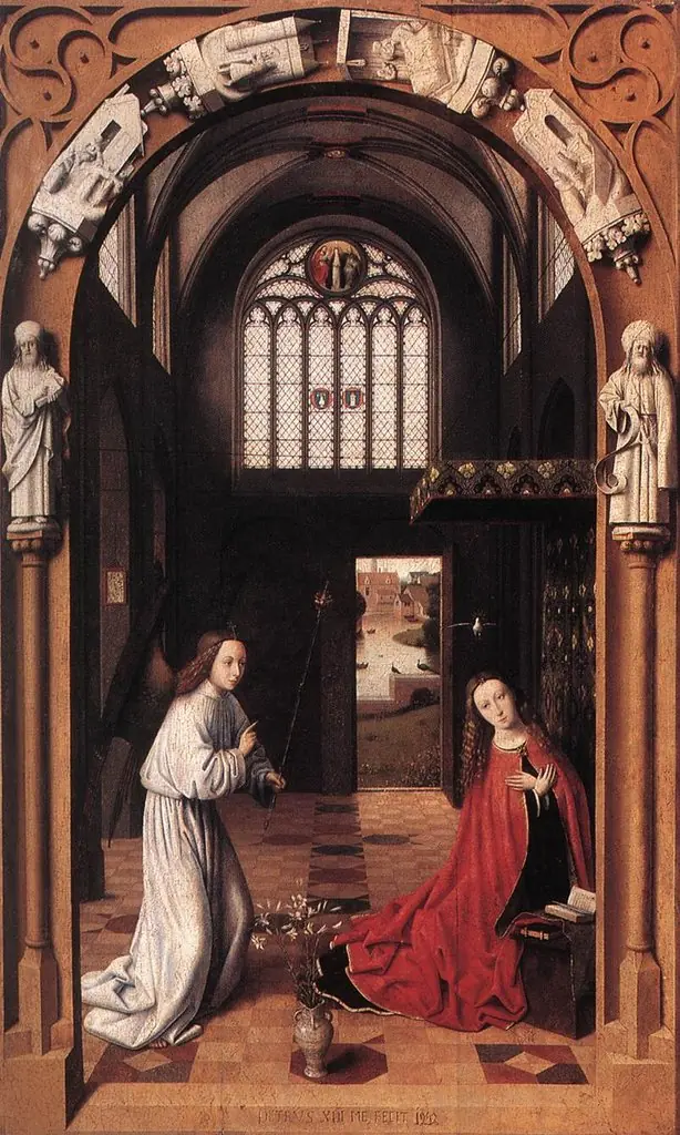 Annunciation, by Petrus Christus