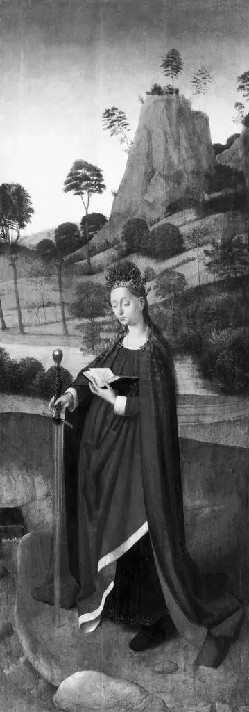 St. Catherine, by Petrus Christus