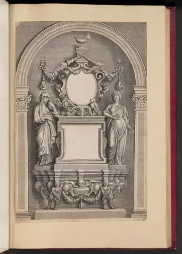 Epitaph of Rubens, by Petrus Clouet