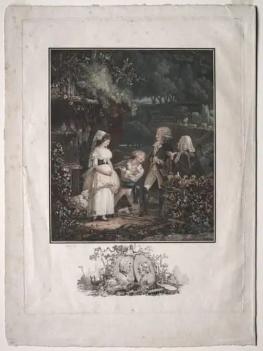 Annette and Lubin, by Philibert-Louis Debucourt