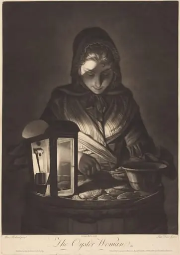 The Oyster Woman, by Philip Dawe