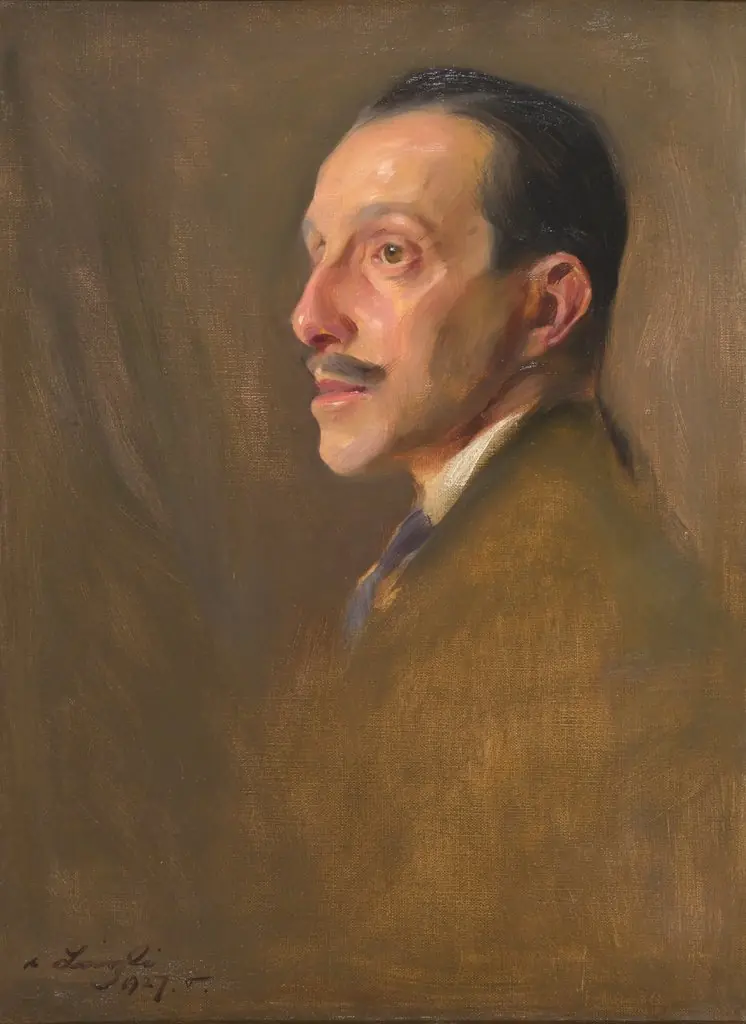 Alfonso XIII, by Philip de László