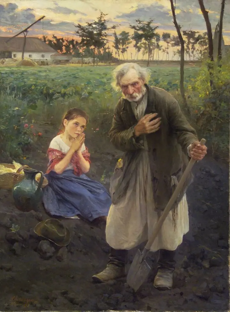 At Vesper Bell, by Philip de László, 1898