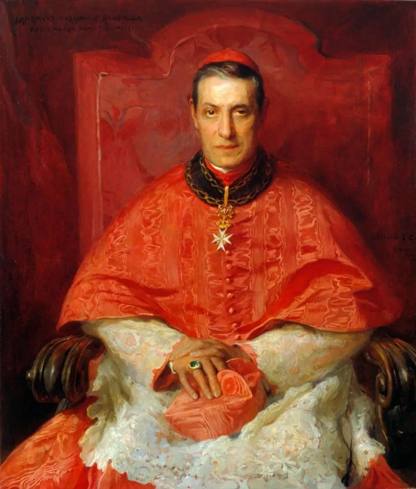 Cardinal Mariano Rampolla, by Philip de László