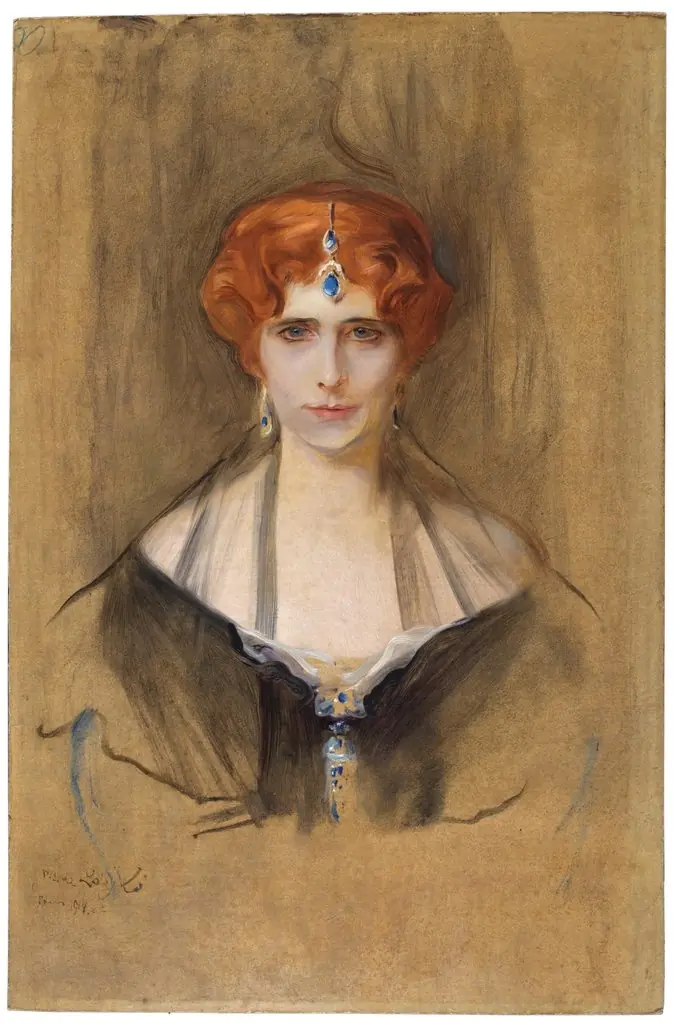 Elinor Glyn, by Philip de László