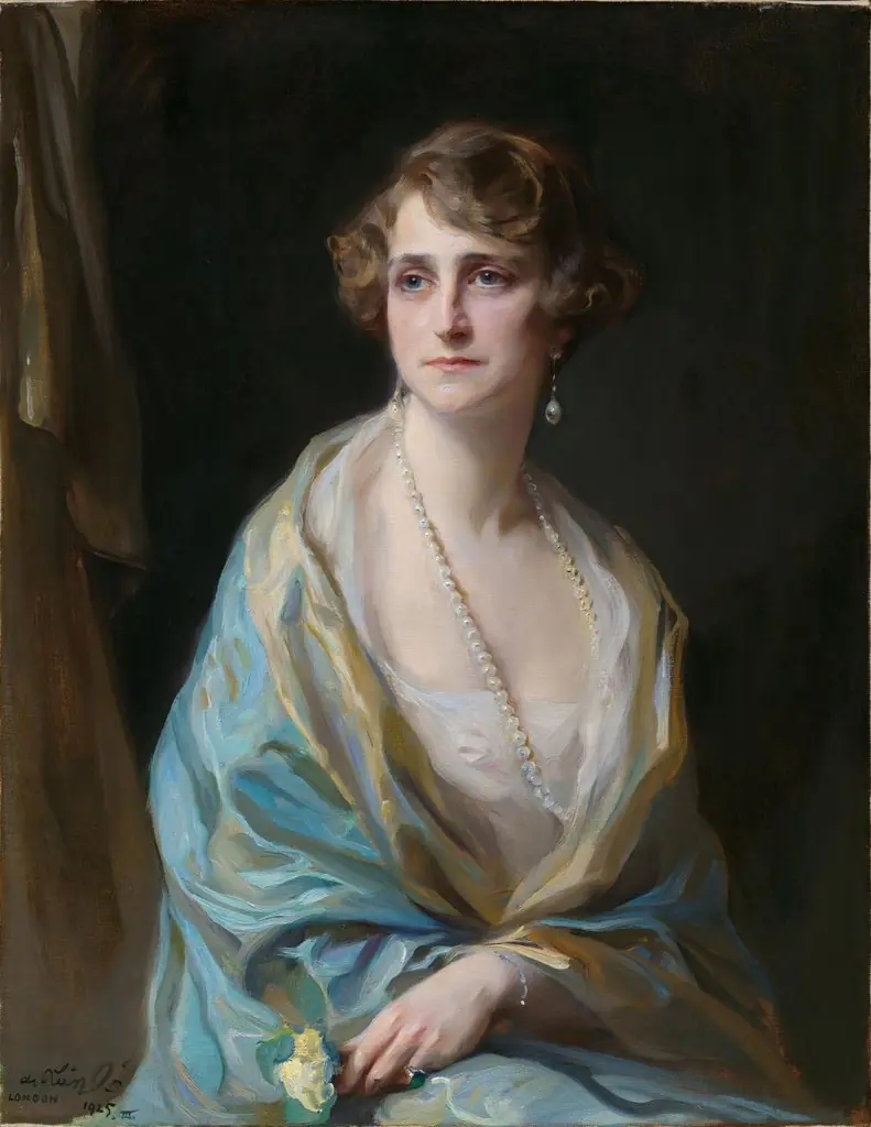Portrait of Clarice de Rothschild, by Philip de László