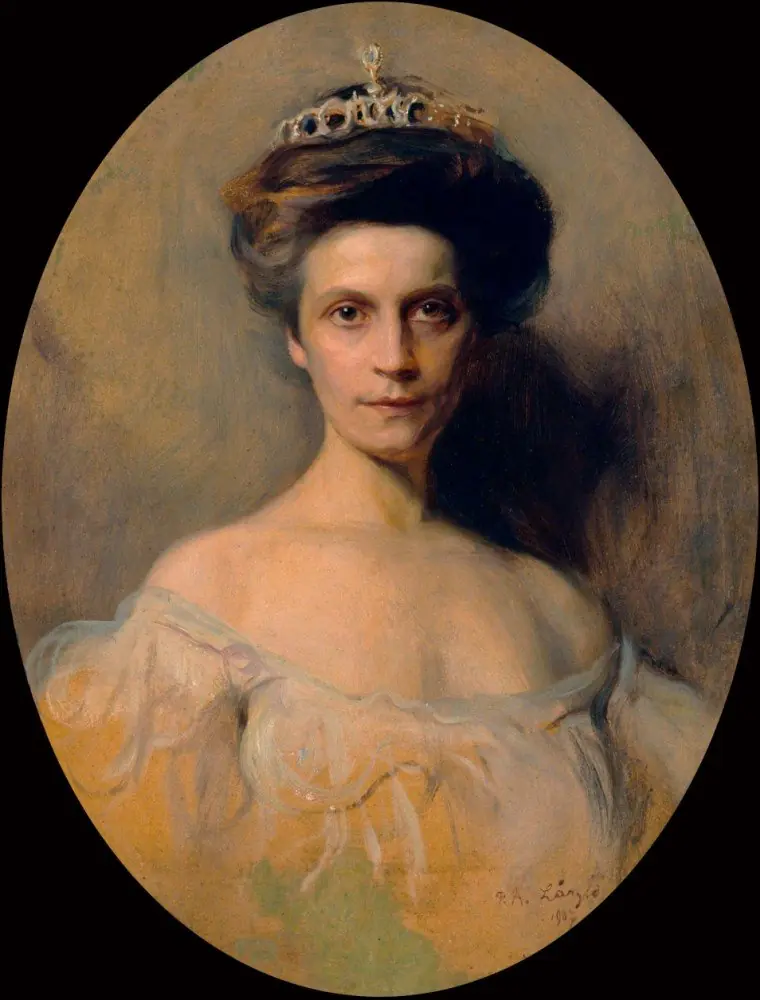 Portrait of Fürstin Dietrichstein zu Nikolsburg, née Princess Olga Dolgouruky, by Philip de László