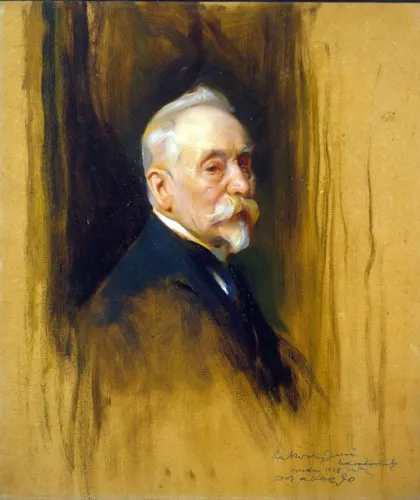 Portrait of Jenő Rákosi, by Philip de László, oil, 1928