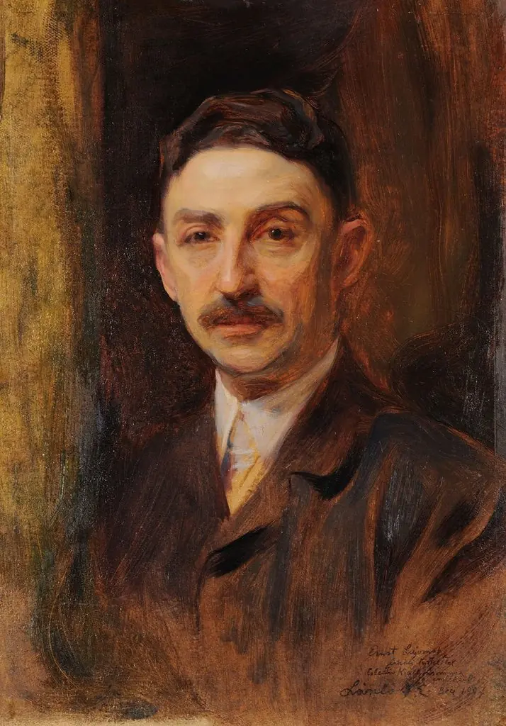 Portrait of Lajos Ernst, by Philip de László