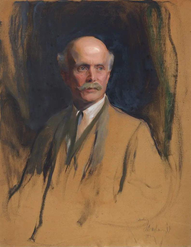 Sir Charles Walston, by Philip de László