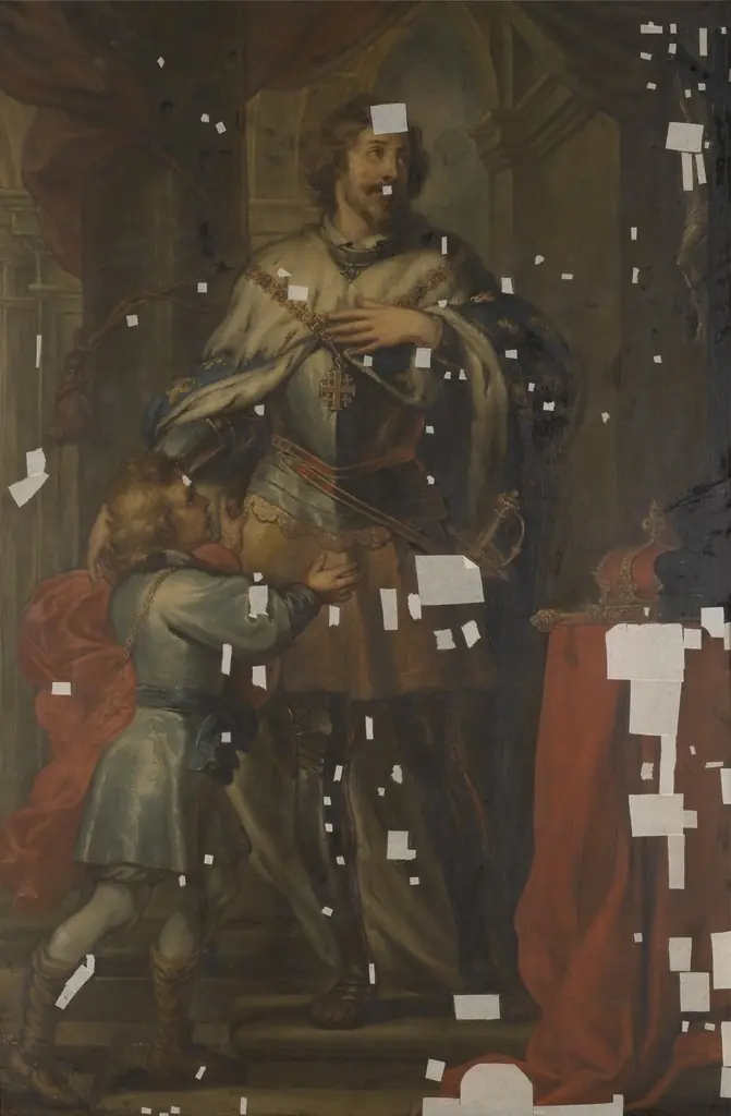 Saint Louis IX, King of France, the Crusader, by Philip Fruytiers