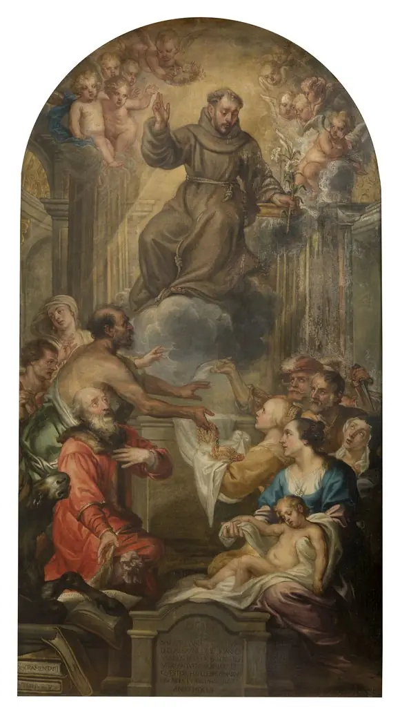 The Apotheosis of Saint Antony of Padua, by Philip Fruytiers