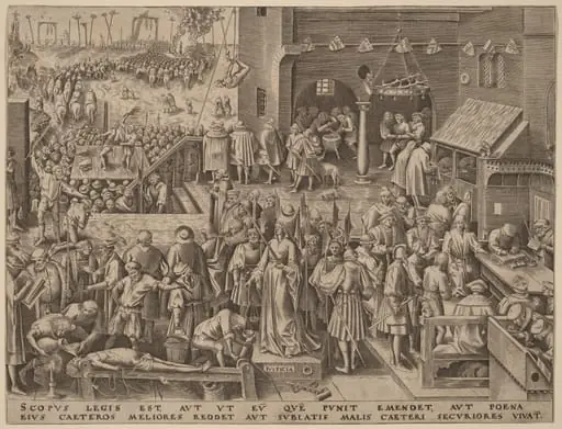 Justice, by Philip Galle