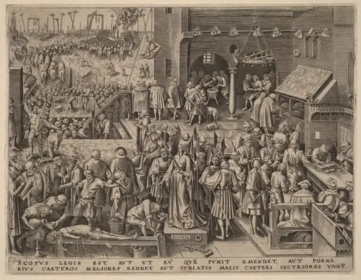 Justice, by Philip Galle