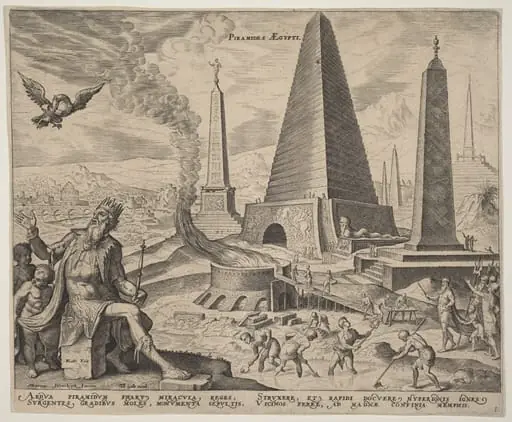 Piramides Aegypti (The Pyramids of Egypt), by Philip Galle