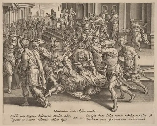 The Arrest of Saint Paul, by Philip Galle