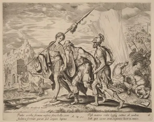 The Conversion of Saint Paul, by Philip Galle