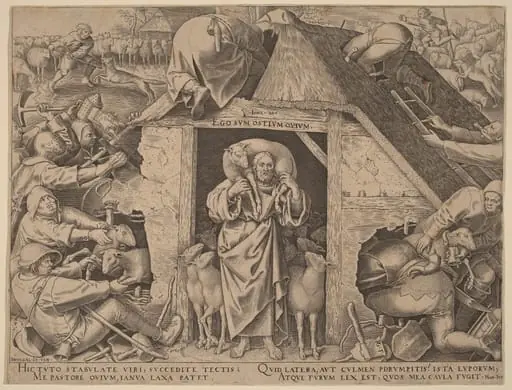 The Parable of the Good Shepherd, by Philip Galle