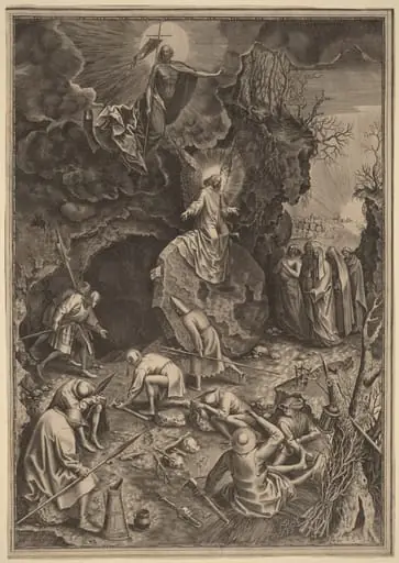 The Resurrection, by Philip Galle