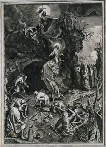 The Resurrection of Christ, by Philip Galle