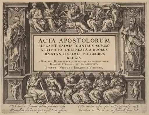 Title Page, by Philip Galle