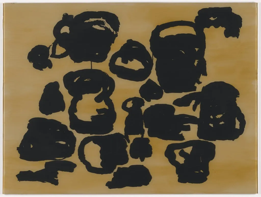 Untitled, by Philip Guston, ink, 1965