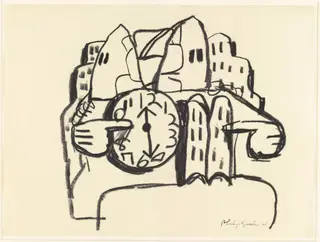 Untitled, by Philip Guston, 1968