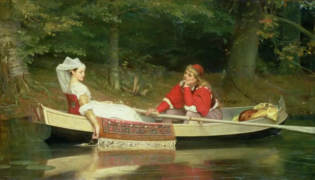 With the river, by Philip Hermogenes Calderon
