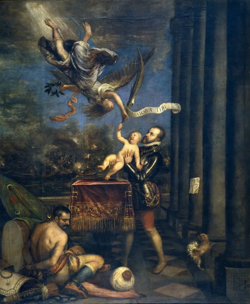 Philip II offering the Infante don Fernando to the Heavens