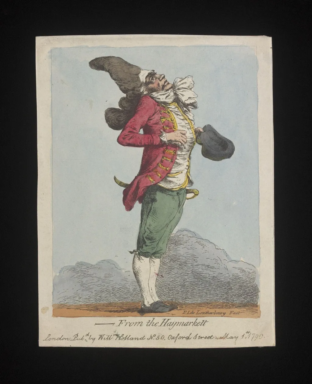H Beard Print Collection, by Philip James de Loutherbourg, 1