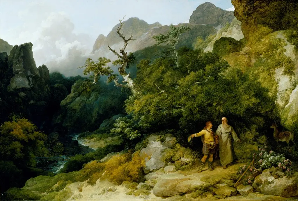 The Hermit, by Philip James de Loutherbourg