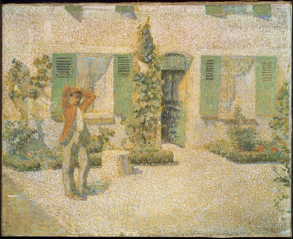 French Farmhouse, by Philip Leslie Hale