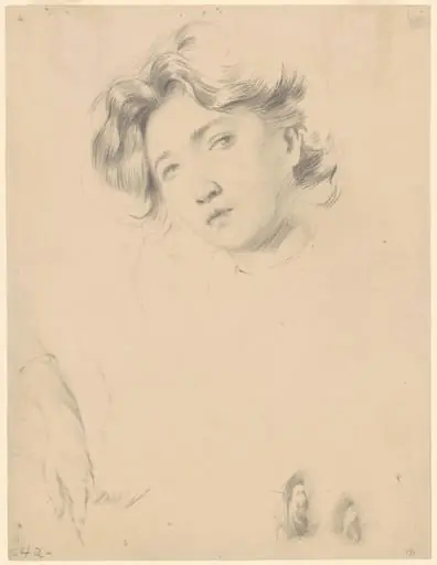 Study of a Girl, by Philip Leslie Hale