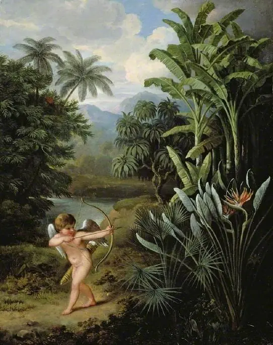 Cupid inspiring the plants with love, by Philip Reinagle the younger