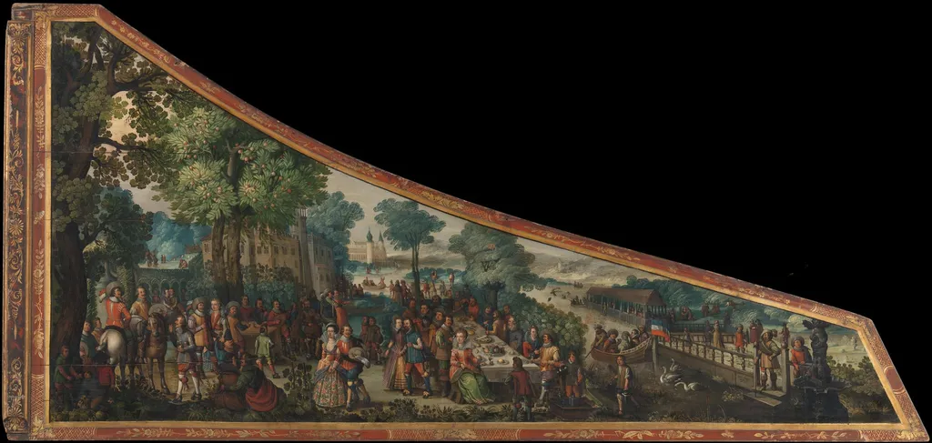 Deksel van een klavecimbel, by Philip Schey, unspecified, 1626