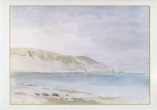 A Grey Day; or A Calm Day: Dover Harbour, by Philip Wilson Steer