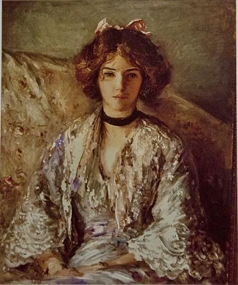 Portrait of Miss Ethel Warwick, by Philip Wilson Steer, oil, 1901