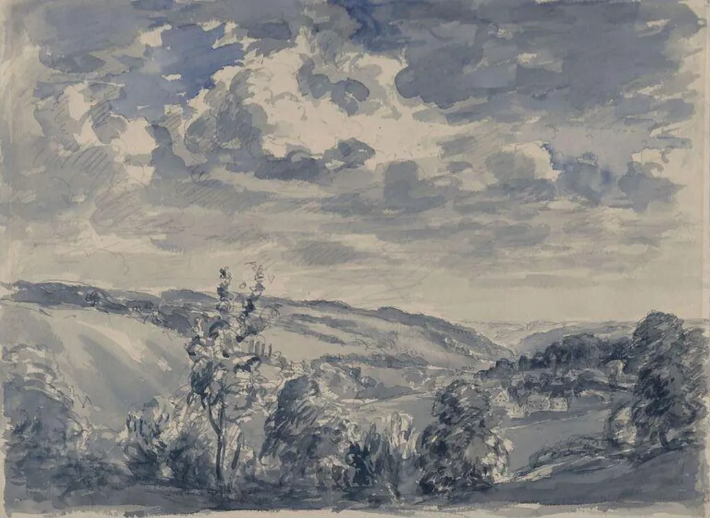 Stroud, Gloucestershire, by Philip Wilson Steer, watercolor