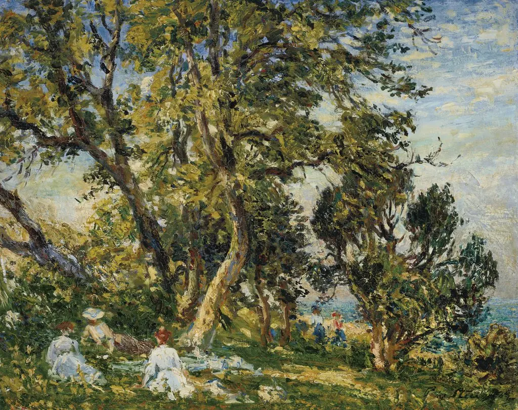 Under the Trees, by Philip Wilson Steer