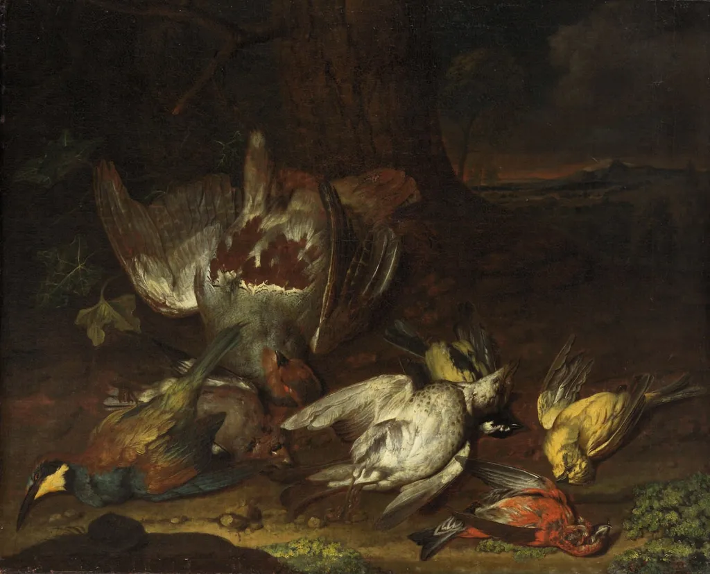 Totes Geflügel, by Philipp Ferdinand de Hamilton, unspecified, 1749