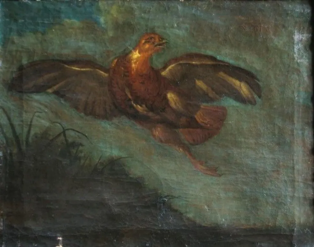 Potârniche zburând ; pandant: Potârnichi speriate, by Philipp Ferdinand Hamilton, unspecified