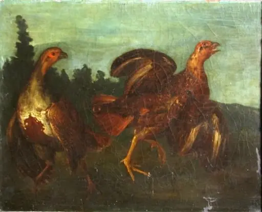 Potârnichi speriate ; pandant; Potârniche zburând, by Philipp Ferdinand Hamilton