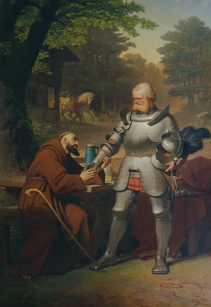 Szene aus Goethes "Götz von Berlichingen", by Philipp Foltz