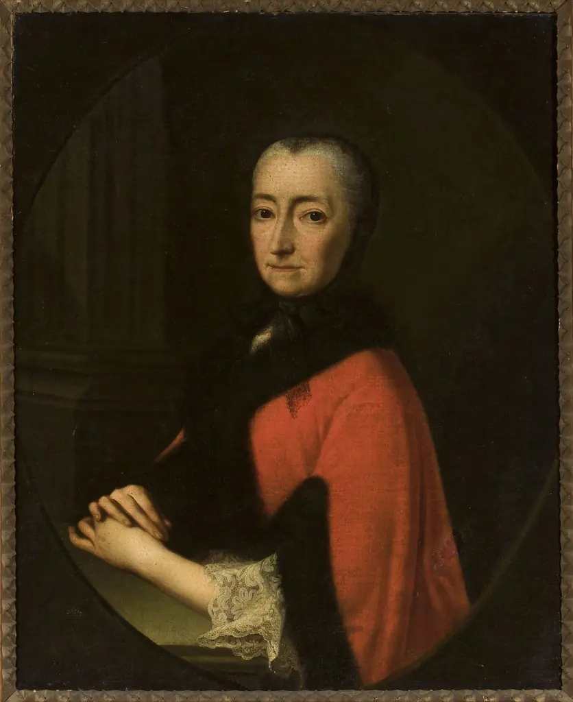 Portrait of count Anna Francesca Theresa, by Philipp Haller
