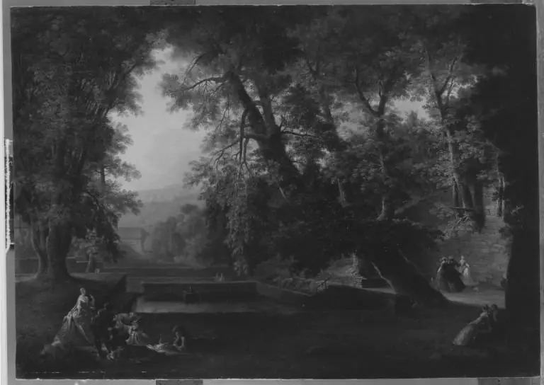 Der Wolfsbrunnen bei Heidelberg, by Philipp Hieronymus Brinckmann