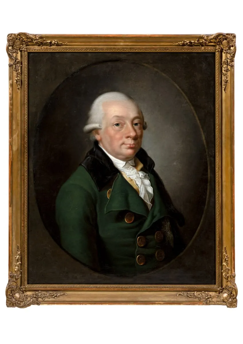 Bildnis: Karl Friedrich von Baden, by Philipp Jakob Becker