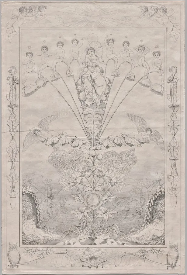 Night, by Philipp Otto Runge, 1804