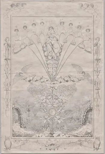 Night, by Philipp Otto Runge