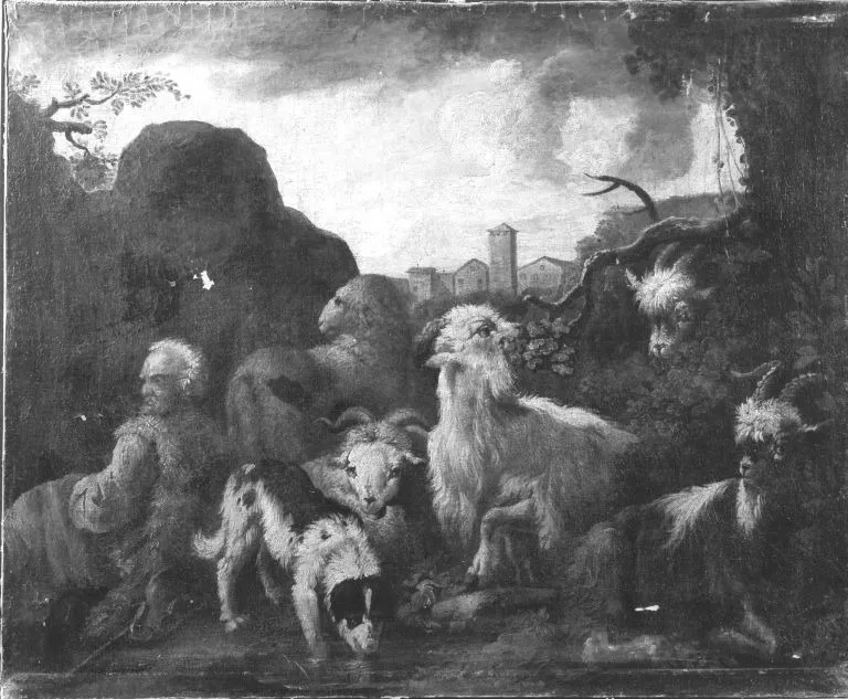 Herdestück, by Philipp Peter Roos, unspecified, 1691